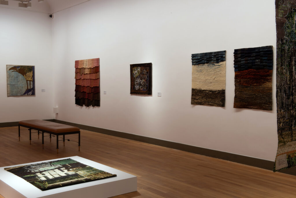 Översiktsbild i utställningen Eufemia