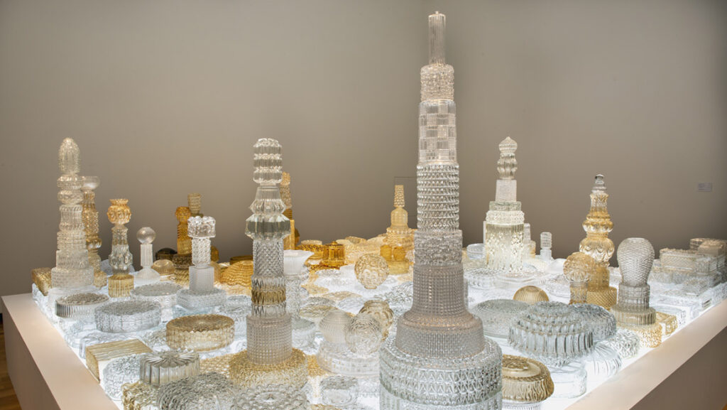 Glaskonstverk av David Svensson