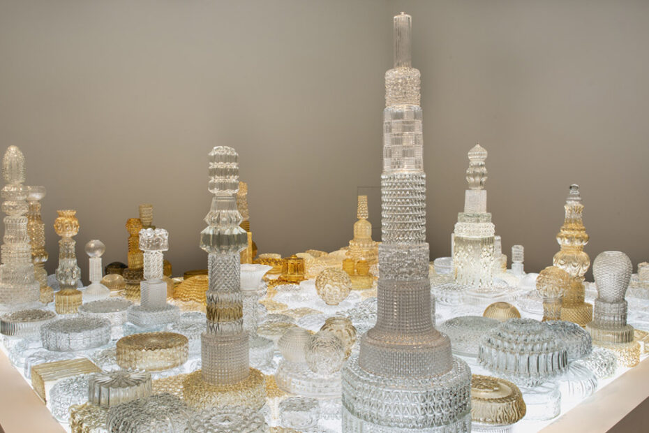 Glaskonstverk av David Svensson