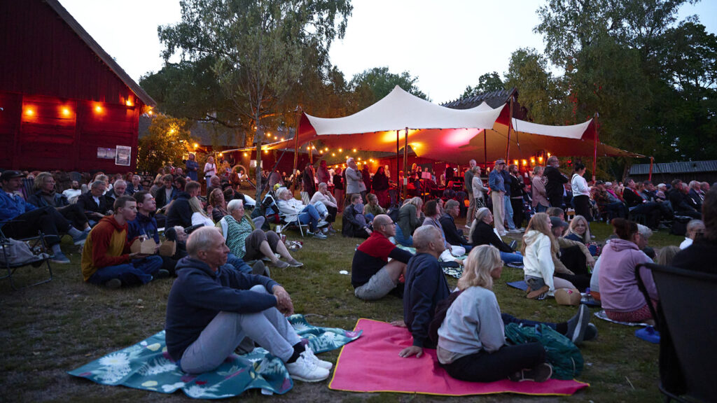 Publik på Galgbergsfestivalen.