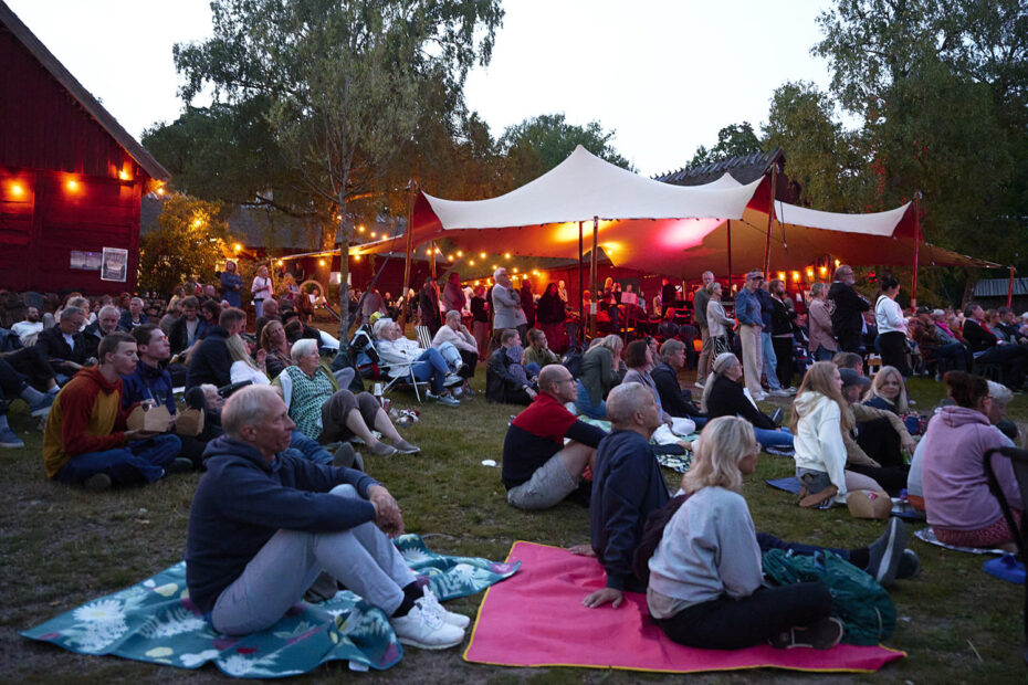 Publik på Galgbergsfestivalen.