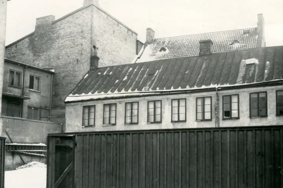 Gamla synagogan vid Klammerdamsgatan i Halmstad.