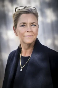 Porträtt av Halmstads stadsarkitekt Therese Kreisel.